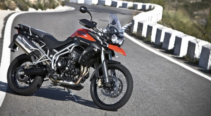 Prova Triumph Tiger 800 e 800XC